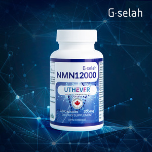 지셀라 NMN 12000, NAD+수치를 높이는 (60캡슐), 항노화영양제