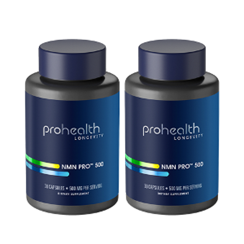 Professional Health NMN Pro 500 (60 capsules x 2 bottles)